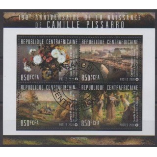 Acheter cette série de timbres de la République Centrafricaine de l'année 2020 (No 6854/6857). - Oblitéré