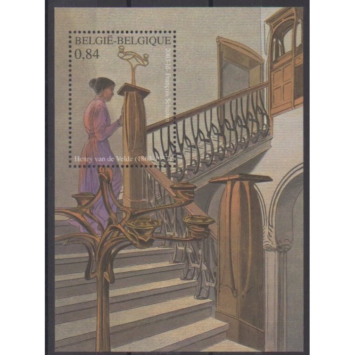 Buy this souvenir sheet  of Belgium of the year 2003 (Nb BF93).
