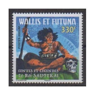 Buy this stamp of Wallis et Futuna of the year 2023 (Le roi Saufekai).
