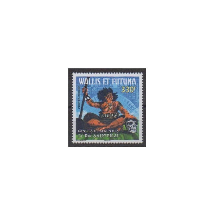 Buy this stamp of Wallis et Futuna of the year 2023 (Le roi Saufekai).