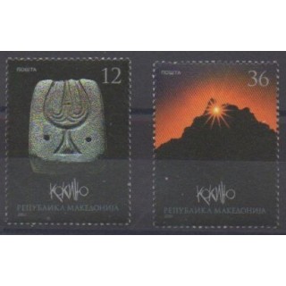 Buy this set of stamps of Macedonia of the year 2007 (Nb 401/402).