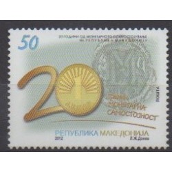 Macédoine - 2012 - No 606 - Monnaies, billets ou médailles