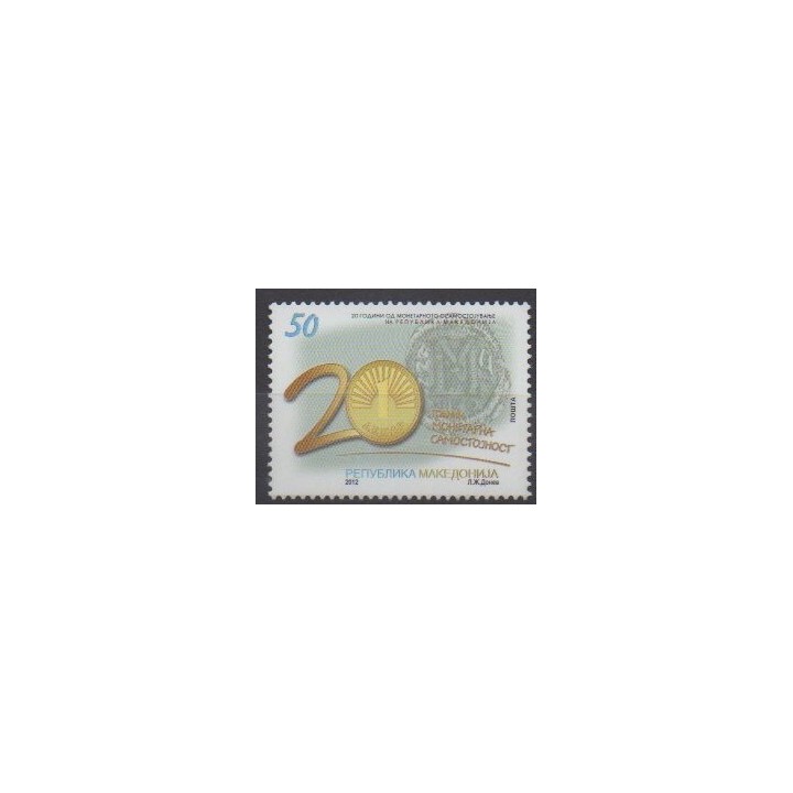 Buy this stamp of Macedonia of the year 2012 (Nb 606).