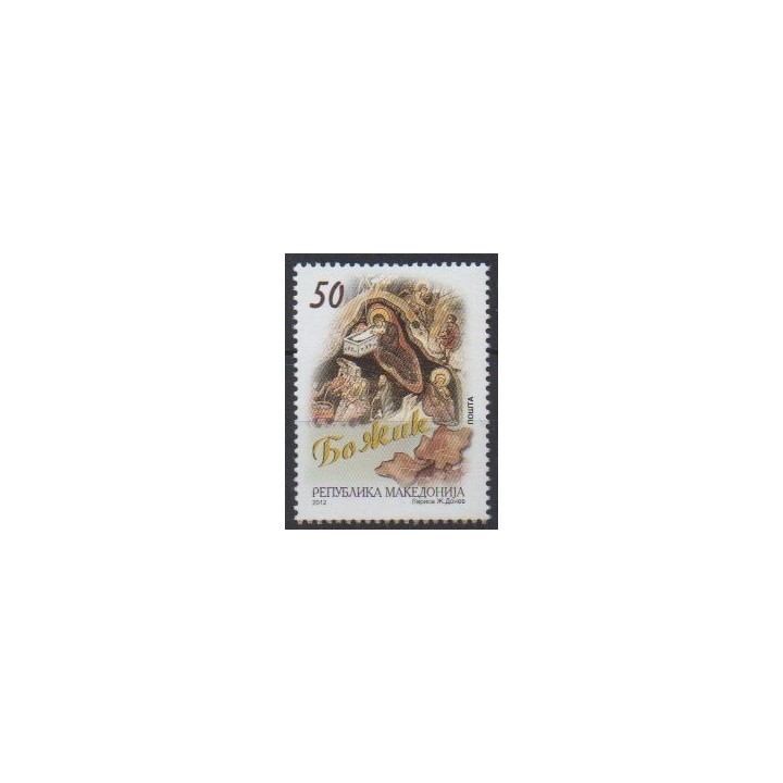 Buy this stamp of Macedonia of the year 2012 (Nb 622).