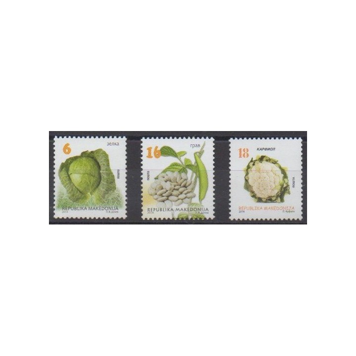 Buy this set of stamps of Macedonia of the year 2014 (Nb 673/675).