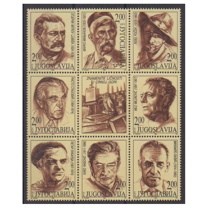 Buy this set of stamps of Yugoslavia of the year 1999 (Nb 2774/2781).