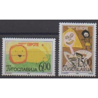 Buy this set of stamps of Yugoslavia of the year 1999 (Nb 2785/2786).