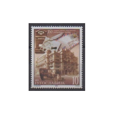 Yugoslavia - 2000 - Nb 2828 - Postal Service