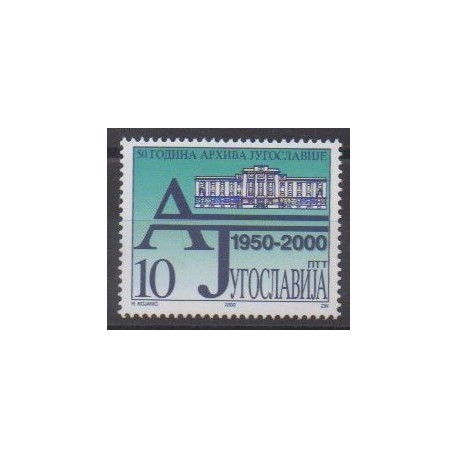 Yugoslavia - 2000 - Nb 2821