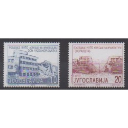 Yougoslavie - 2000 - No 2824/2825 - Histoire militaire