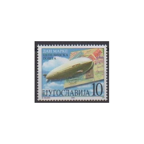 Yugoslavia - 2000 - Nb 2833 - Hot-air balloons - Airships - Philately