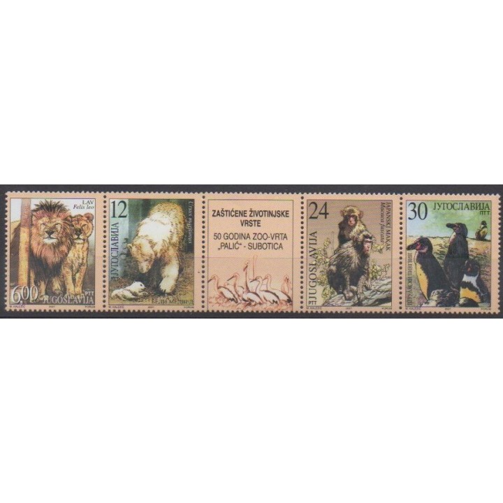 Acheter cette série de timbres de Yougoslavie de l'année 2001 (No 2860/2863).