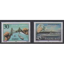Yugoslavia - 2001 - Nb 2885/2886 - Boats
