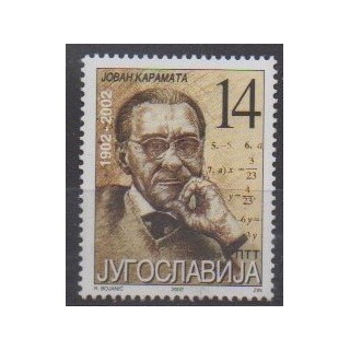 Acheter ce timbre de Yougoslavie de l'année 2002 (No 2905).