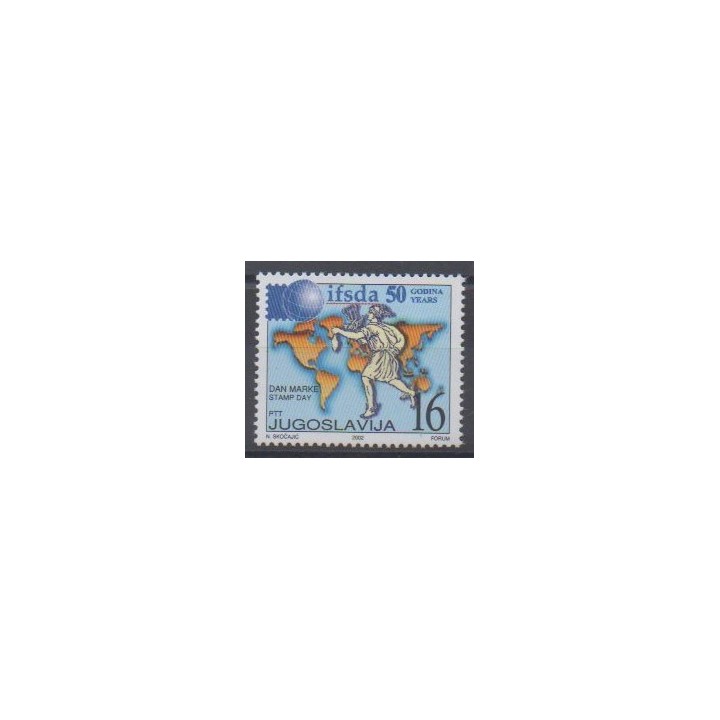 Acheter ce timbre de Yougoslavie de l'année 2002 (No 2933).