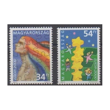 Hongrie - 2000 - No 3721/3722 - Europa