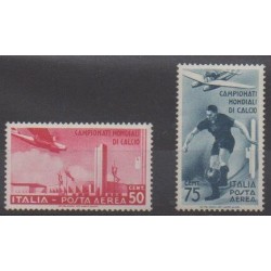 Italy - 1934 - Nb PA64/PA65 - Soccer World Cup