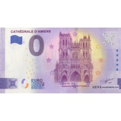 Billet souvenir - 80 - Cathedrale d'Amiens - 2023-1