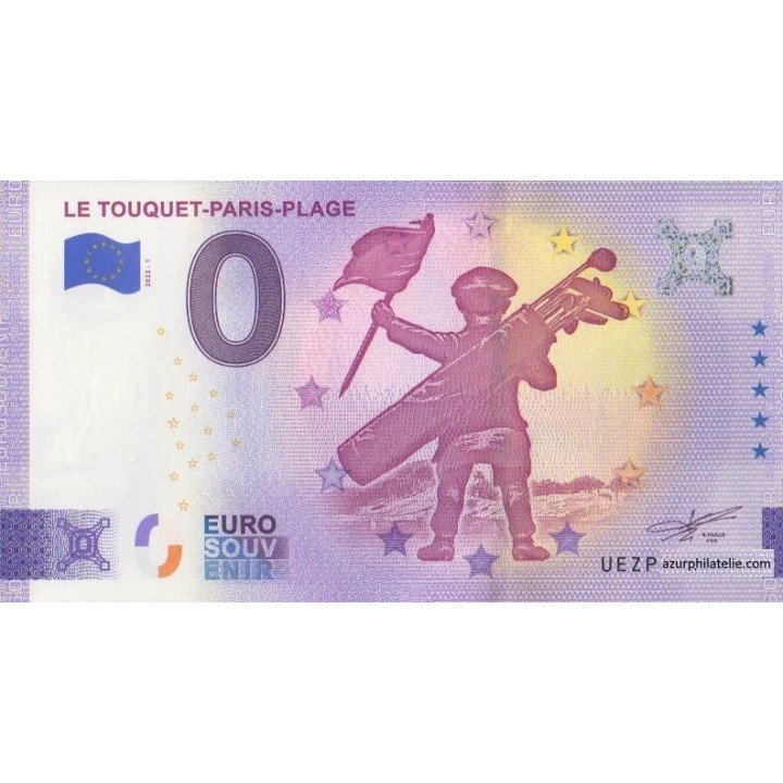 Euro banknote memory - 2023 - Le Touquet-Paris-plage - (Pas-de-Calais)