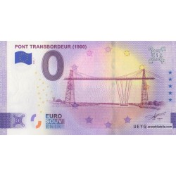 Euro banknote memory - 17 - Pont Transbordeur - 1900 - 2023-1