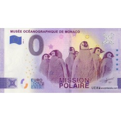 Euro banknote memory - MC - Musée océanographique de Monaco - Mission Polaire - 2023-4