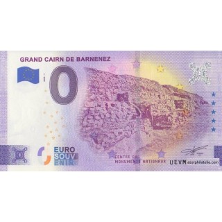 Euro banknote memory - 2023 - Grand Cairn De Barnenez - (Finistère)