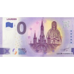 Euro banknote memory - 65 - Lourdes - 2023-4