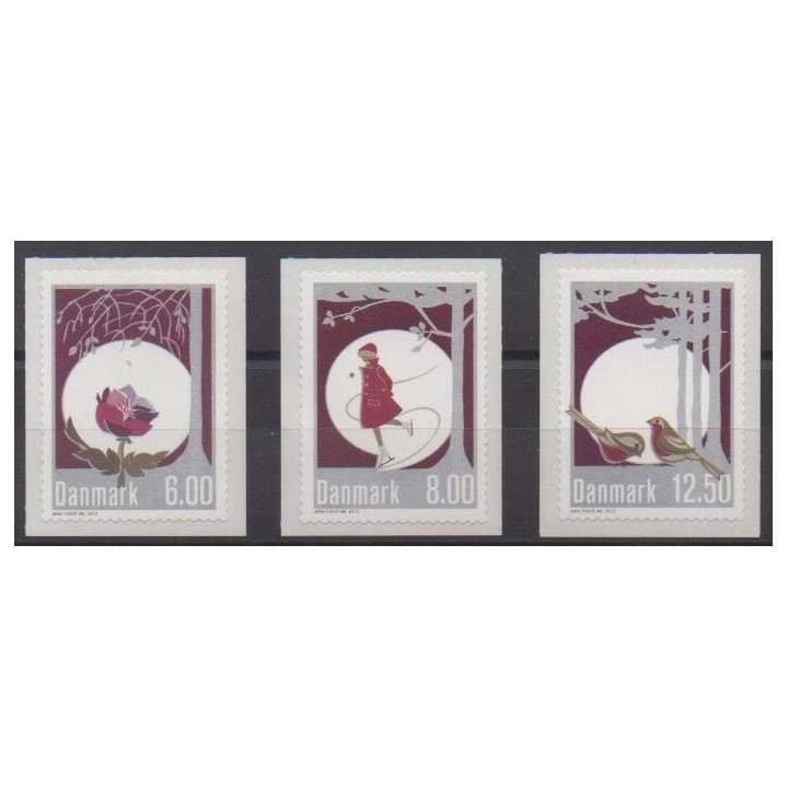 Buy this set of stamps of Denmark of the year 2013 (Nb 1726/1728).