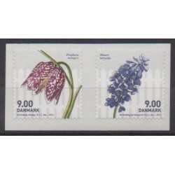 Danemark - 2014 - No 1736/1739 - Fleurs