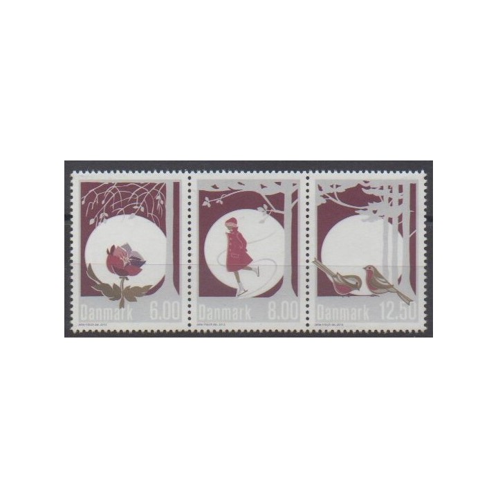 Buy this set of stamps of Denmark of the year 2013 (Nb 1728A/1728C).