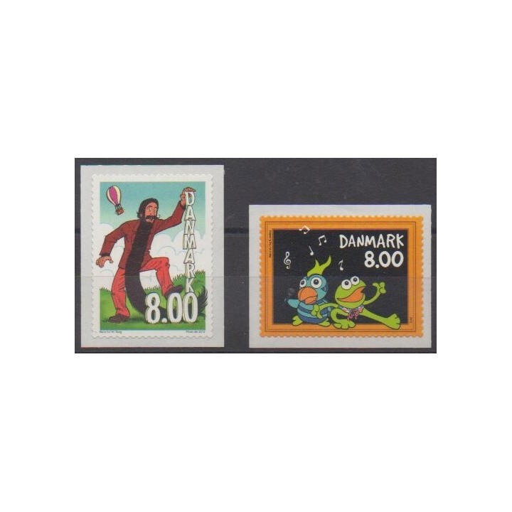 Buy this set of stamps of Denmark of the year 2013 (Nb 1696/1697).