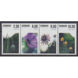 Denmark - 2011 - Nb 1633/1636 - Flowers