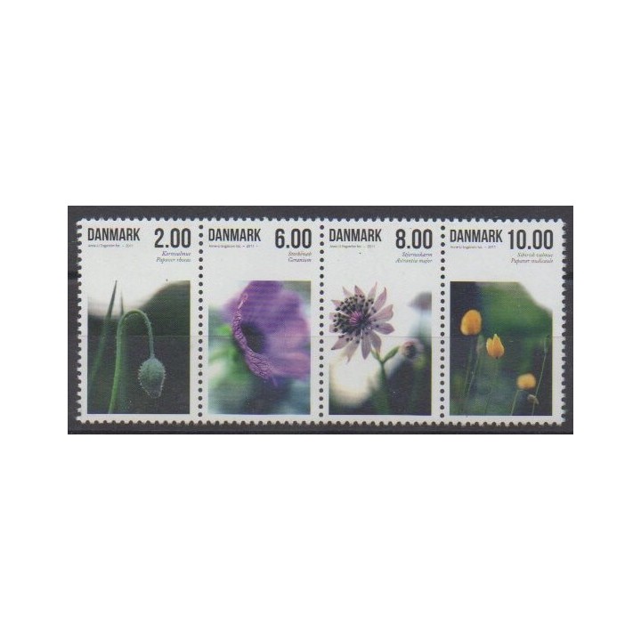 Acheter cette série de timbres du Danemark de l'année 2011 (No 1633/1636).