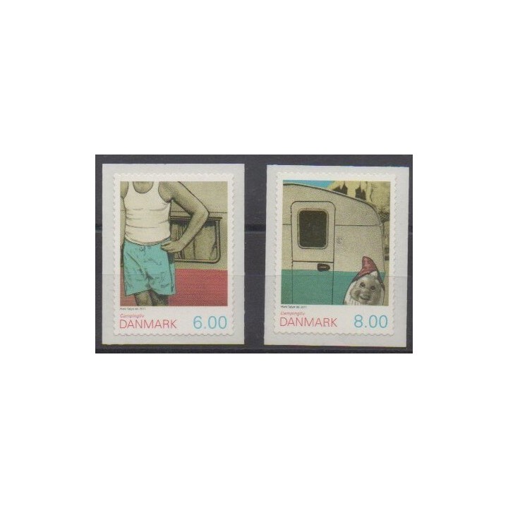 Acheter cette série de timbres du Danemark de l'année 2011 (No 1623/1624).