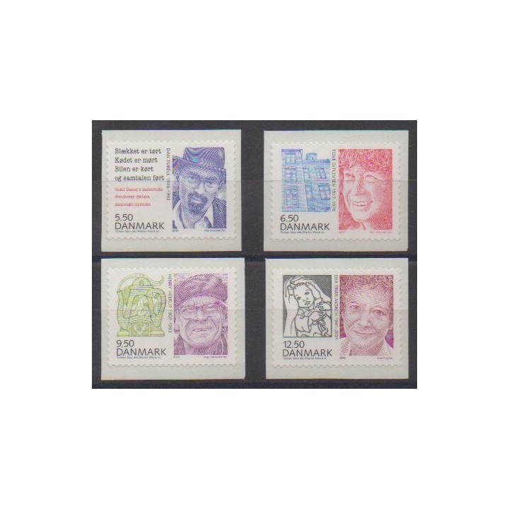 Buy this set of stamps of Denmark of the year 2010 (Nb 1596/1599).