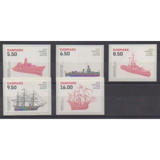 Buy this set of stamps of Denmark of the year 2010 (Nb 1583/1587).