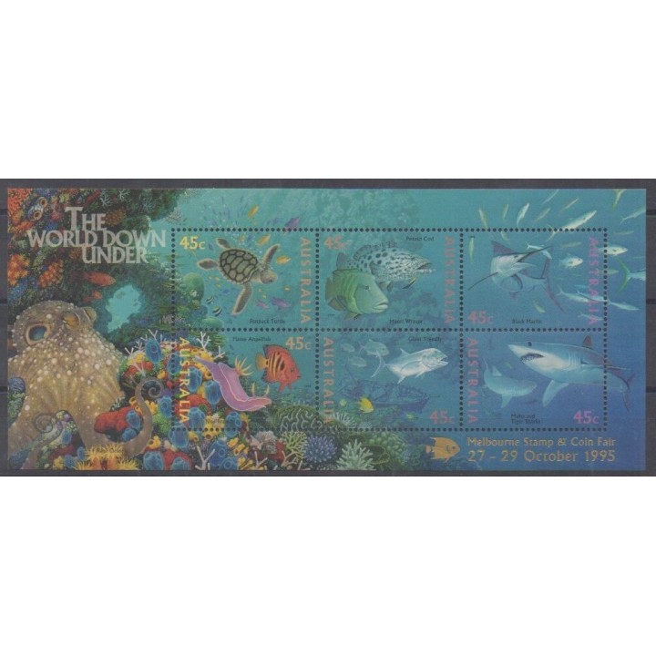Acheter ce bloc-feuillet d'Australie de l'année 1995 (No BF36).