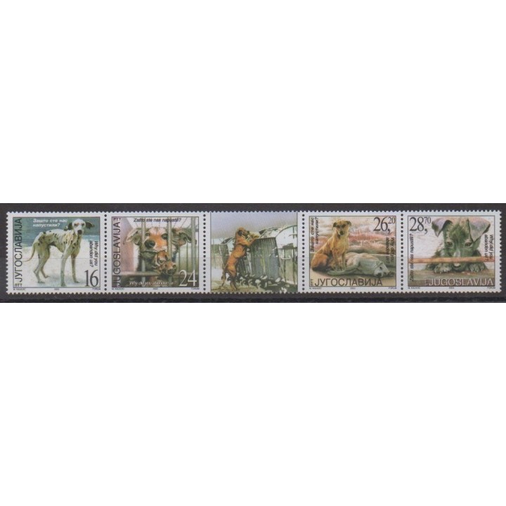 Buy this set of stamps of Yugoslavia of the year 2003 (Nb 2945/2948).