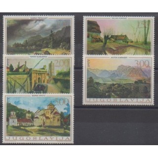 Acheter cette série de timbres de Yougoslavie de l'année 1968 (No 1191/1195).