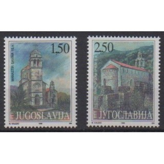 Acheter cette série de timbres de Yougoslavie de l'année 1998 (No 2704/2705).