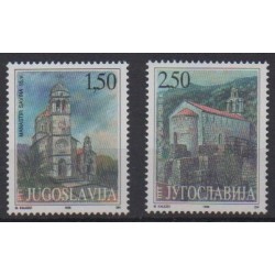 Yugoslavia - 1998 - Nb 2704/2705 - Churches
