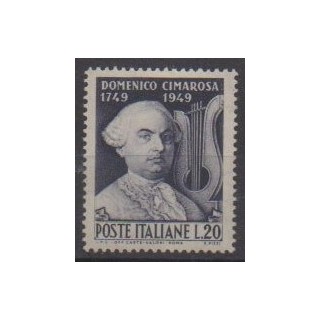 Buy this stamp of Italy of the year 1949 (Nb 553). - Mint hinged