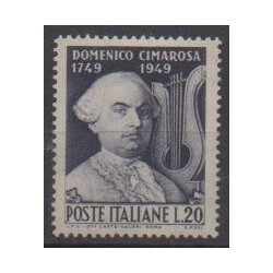 Italy - 1949 - Nb 553 - Music - Mint hinged
