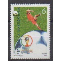Macedonia - 2002 - Nb 250 - Soccer World Cup