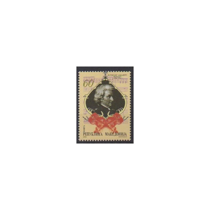 Buy this stamp of Macedonia of the year 2006 (Nb 373).