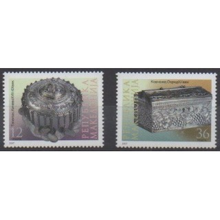 Acheter cette série de timbres de Macédoine de l'année 2007 (No 405/406).
