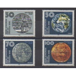 East Germany (GDR) - 1990 - Nb 2965/2968 - Astronomy
