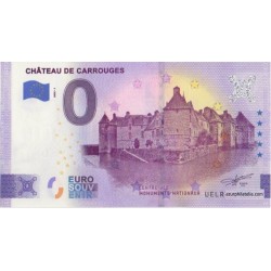 Euro banknote memory - 61 - Château de Carrouges - 2023-1