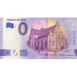 Euro banknote memory - 01 - Abbaye de Brou - 2022-1