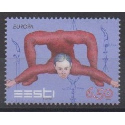 Estonia - 2002 - Nb 422 - Circus or magic - Europa